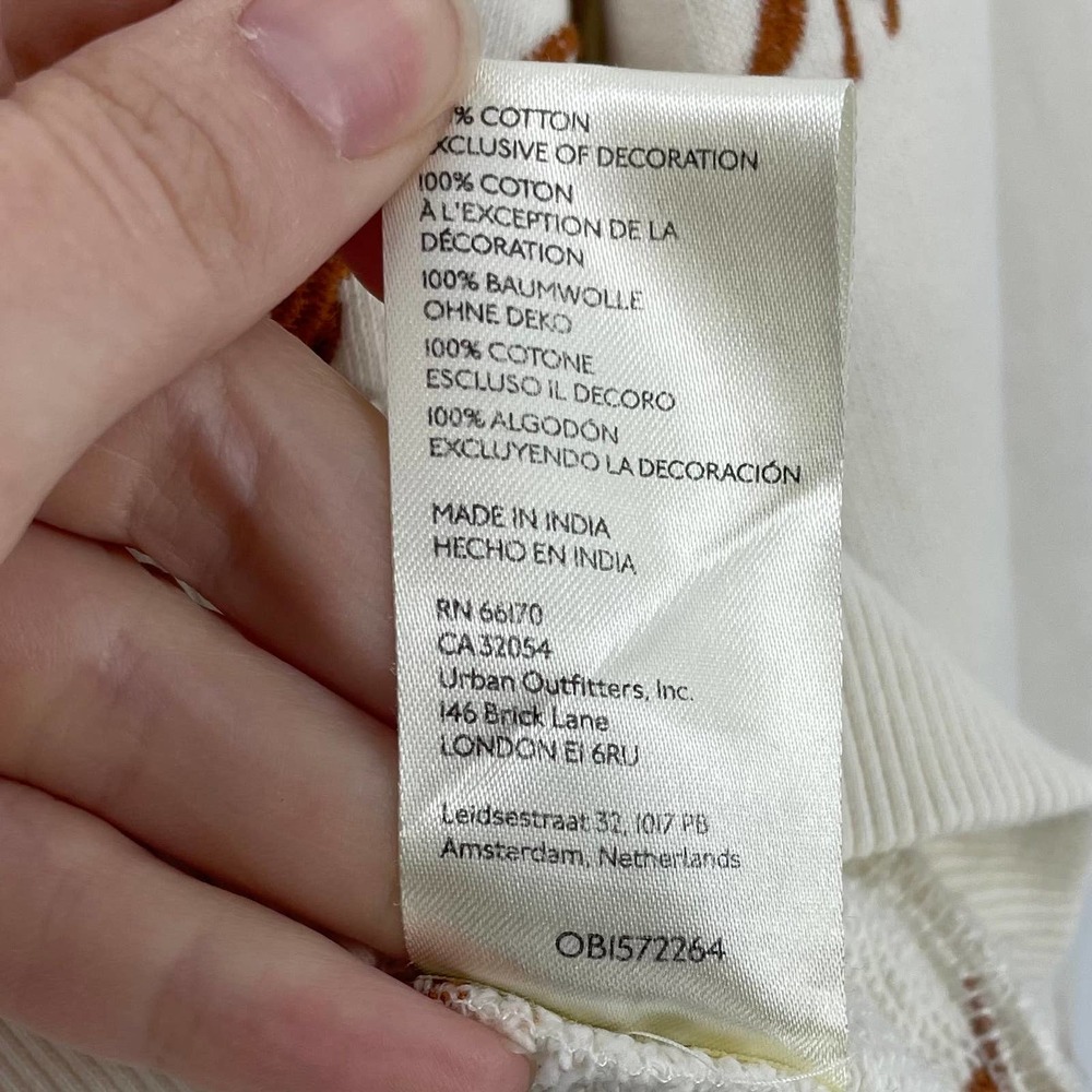 Anthropologie Cream Sweatshirt with Brown Horse Print - Picture 10 of 11